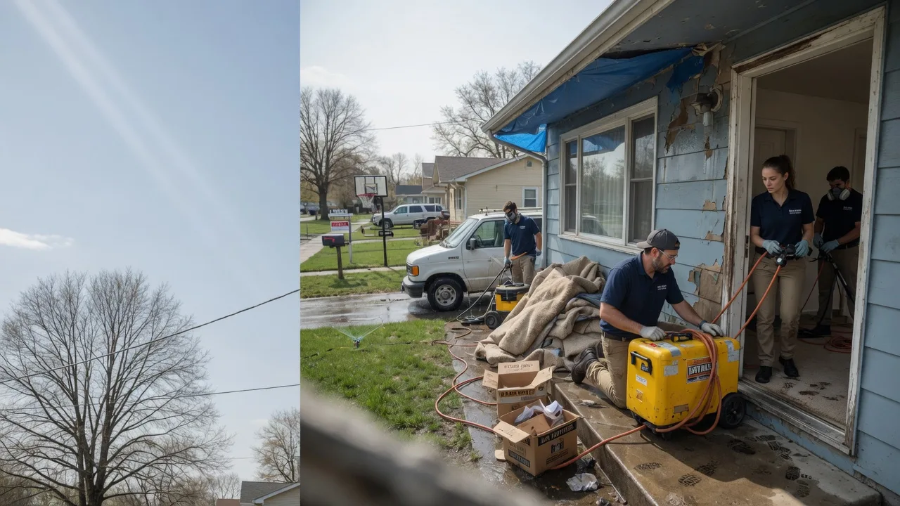 Basement Flood Cleanup in Kenova, WV near me